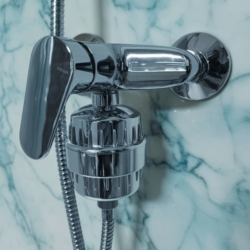 AquoCare™ Filtro doccia rimuovi cloro, calcare e metalli pesanti